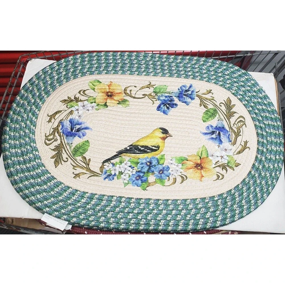 Oval Braided Kitchen Accent Rug (20
